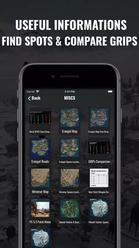 PUBG Mobile Guide: UC Lite Map スクリーンショット