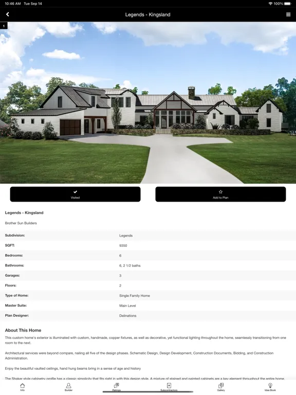 Hill Country Parade of Homes iPad Screenshots
