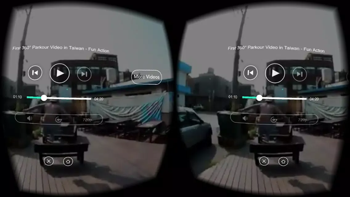VR Parkour Ekran Görüntüleri