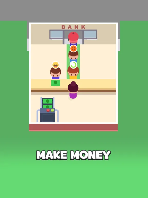 تصاویر Money Dash: Idle Banking Game iPad 