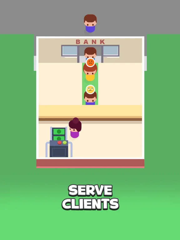 تصاویر Money Dash: Idle Banking Game iPad 
