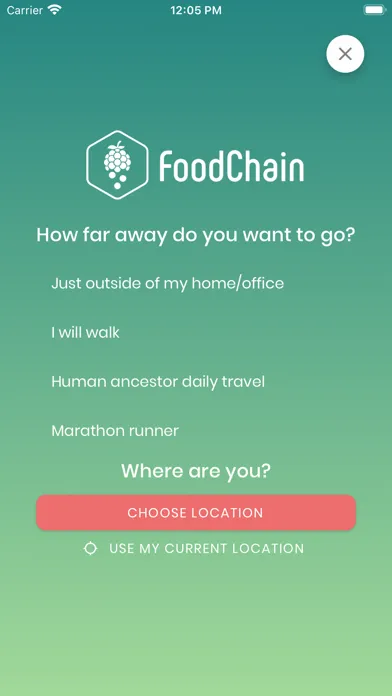 FoodChain App 스크린샷
