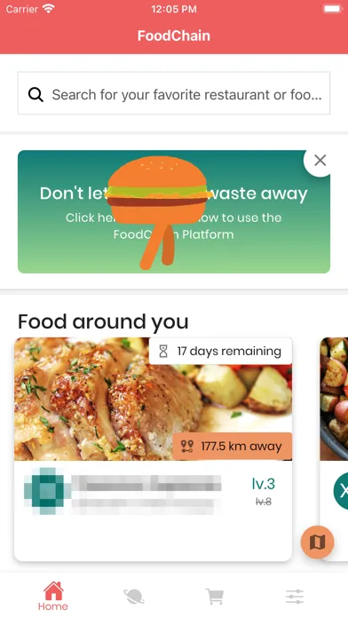 FoodChain App 스크린샷