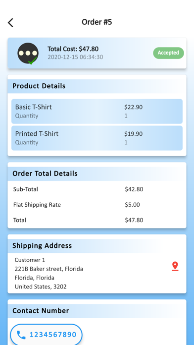 Opencart Delivery Boy App应用截图