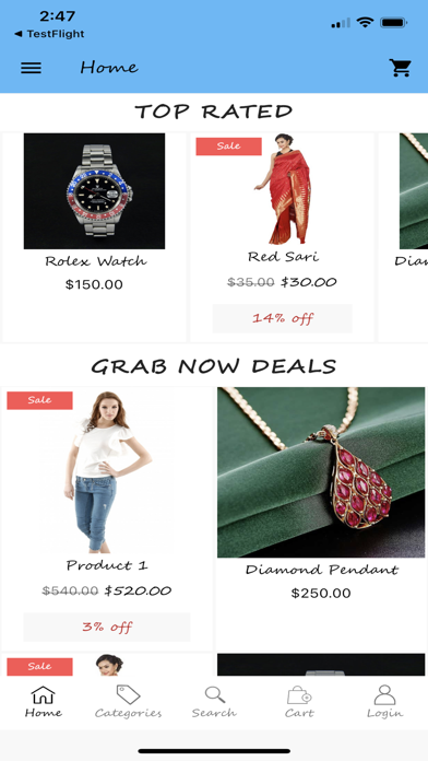 Nautica WooCommerce应用截图