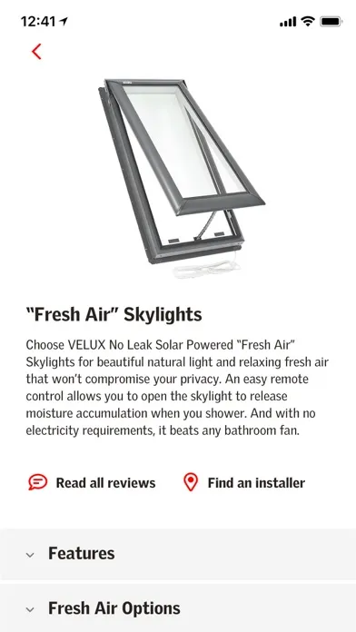 VELUX Skylights AR應用截圖