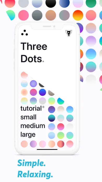 Three Dots. Screenshots