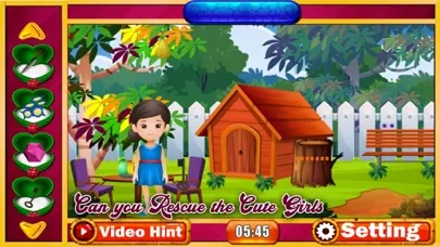 Tangkapan skrin Infinity: Girls Room Escape