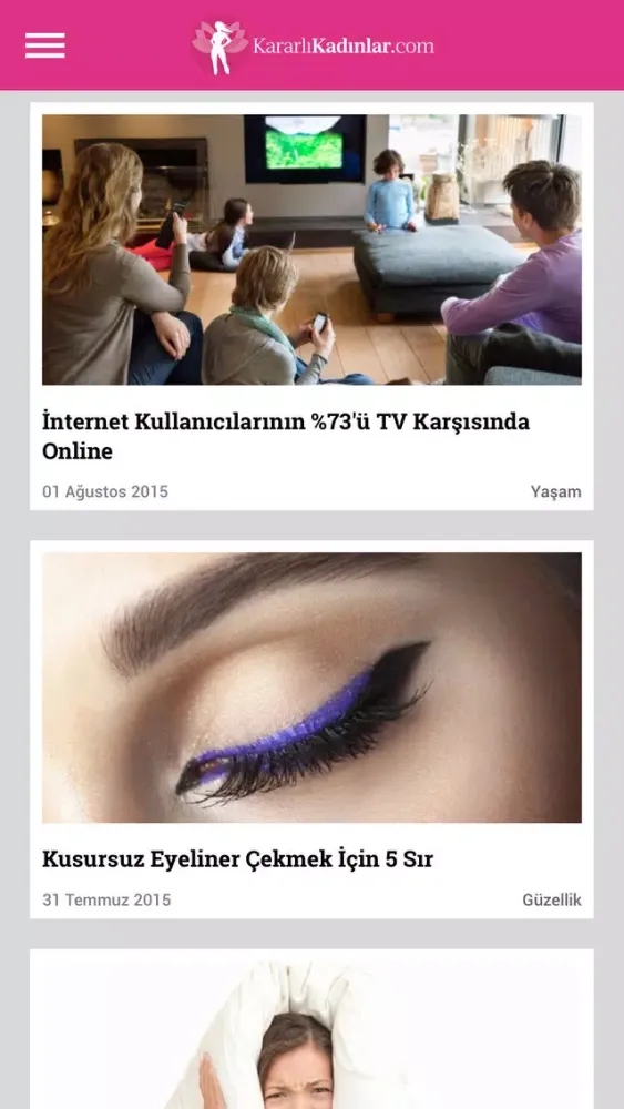 Captures d'écran de Kararlı Kadınlar