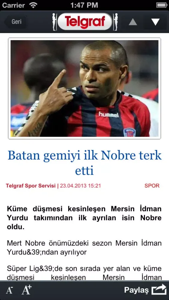 Tangkapan skrin Telgraf