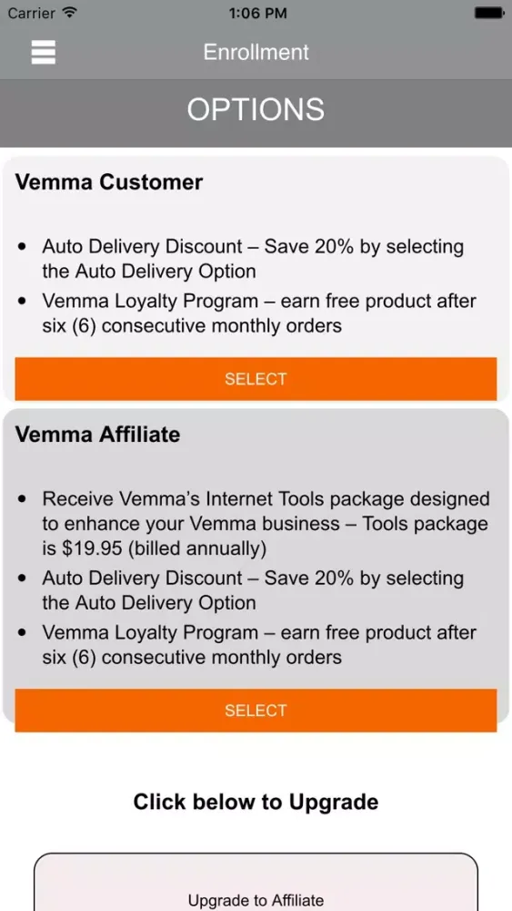 My Vemma 스크린샷