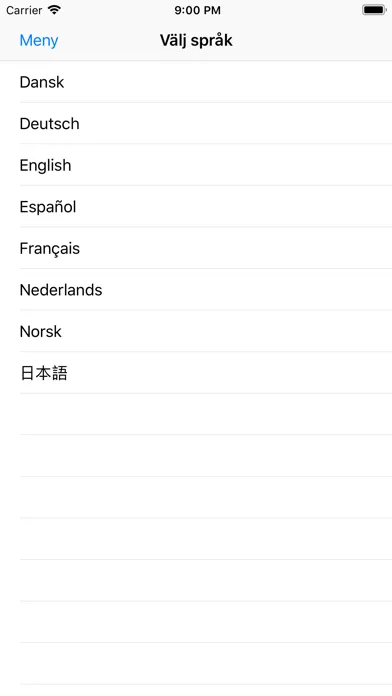Sångboken スクリーンショット