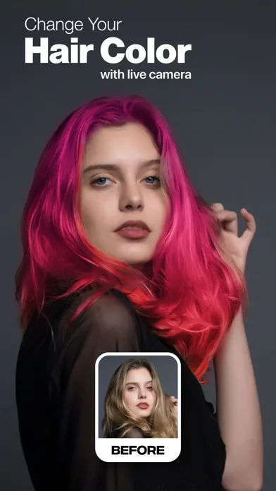 Nail Polish Hair Color Cam Screenshots