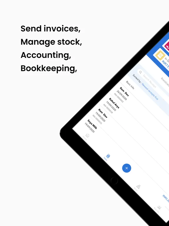 Captures d'écran de Vencru: Invoicing & Accounting iPad 