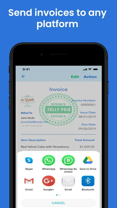 Captures d'écran de Vencru: Invoicing & Accounting