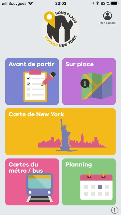 Tangkapan layar Bons Plans Voyage New York