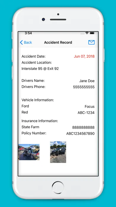 Accident Logbook應用截圖