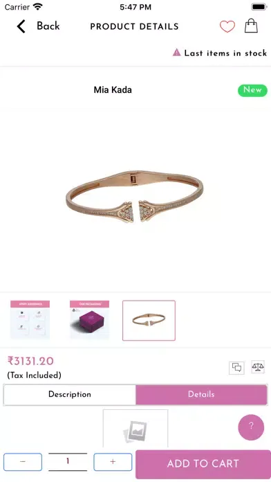 Capturas de pantalla de Vendi Silver Jewellery