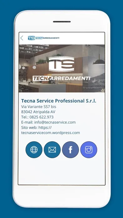 Tecna Arredamenti スクリーンショット