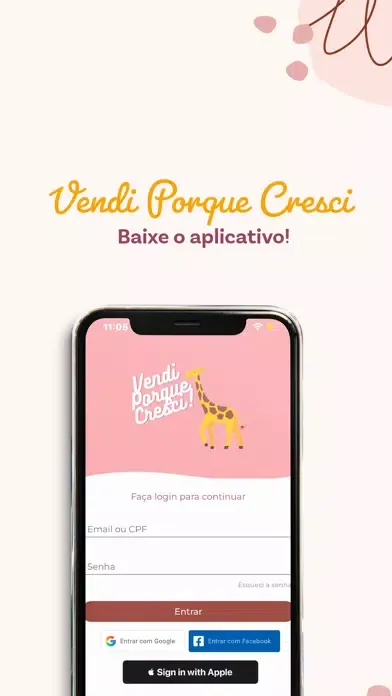 Vendi Porque Cresci स्क्रीनशॉट