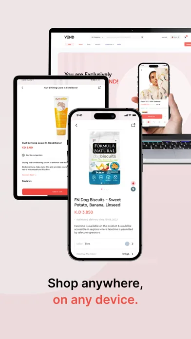 Ảnh chụp màn hình của VEND