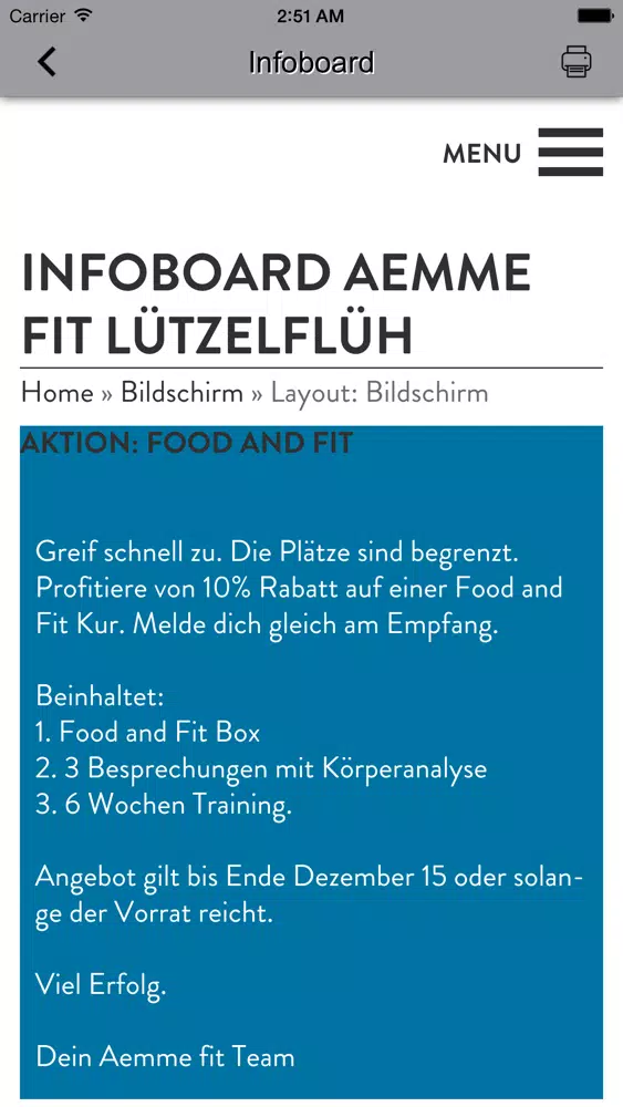 Aemmefit Ekran Görüntüleri