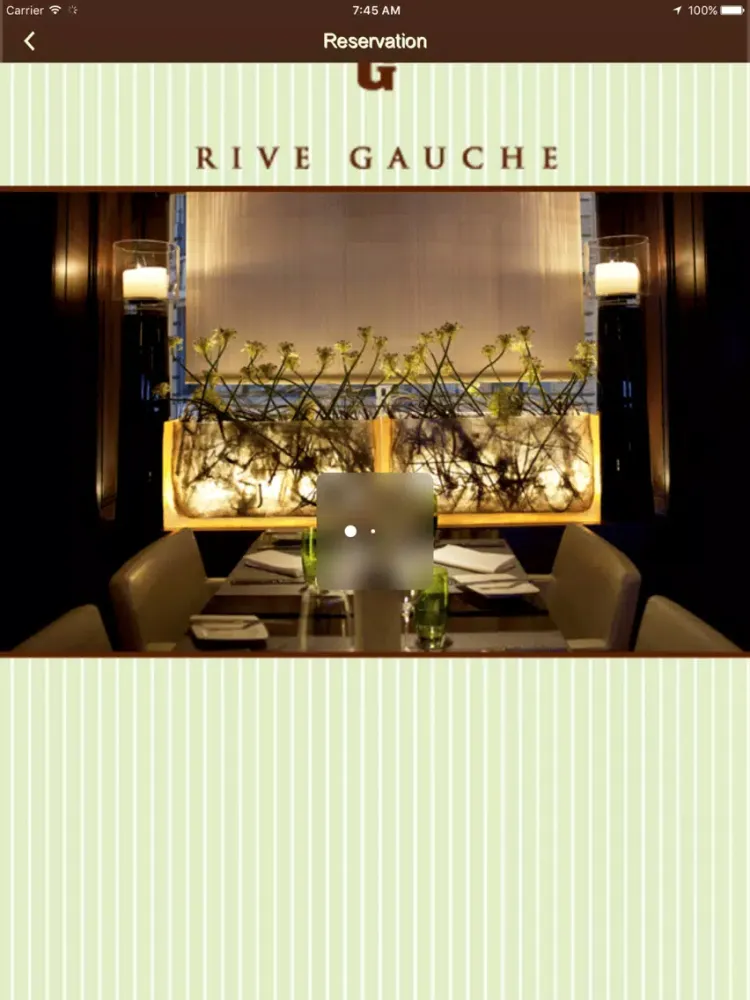 تصاویر Rive Gauche iPad 