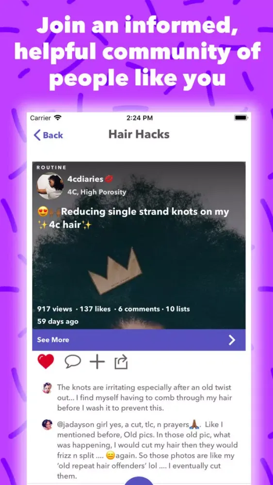 Capturas de pantalla de FROtorial- Hair tips & supply
