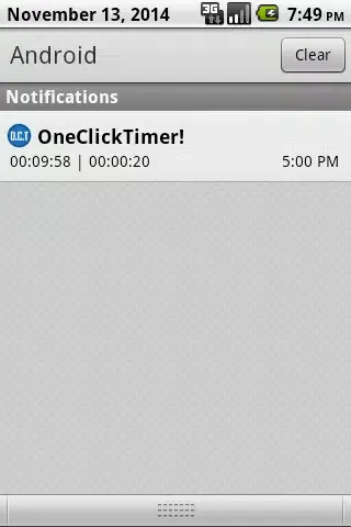Zrzuty ekranu One Click Timer & Stopwatch