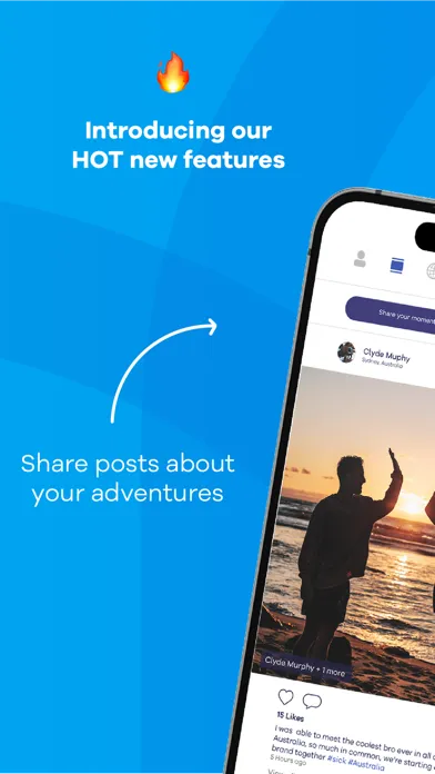 Tangkapan layar Wander – Travel the World
