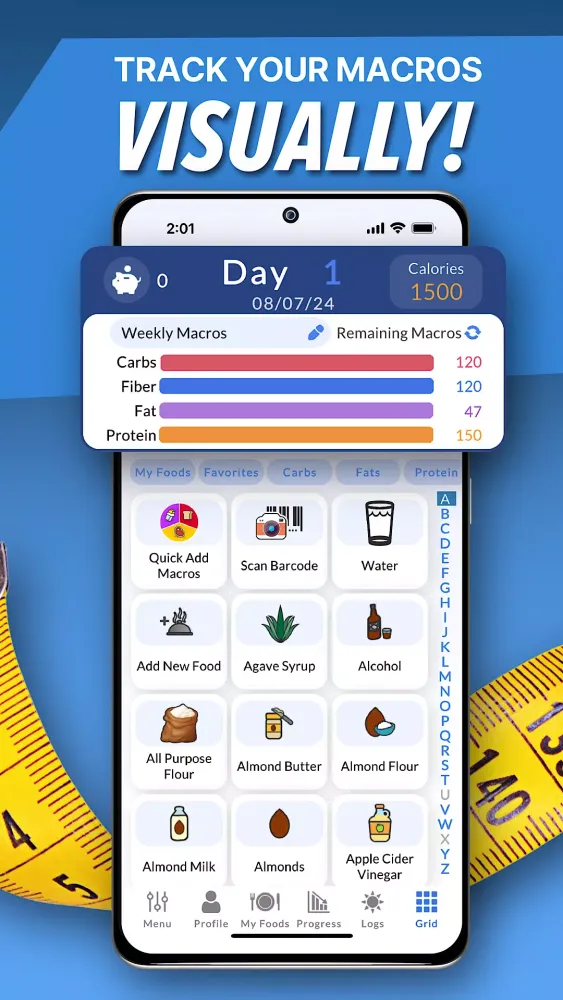 Stupid Simple Macro Tracker স্ক্রিনশট