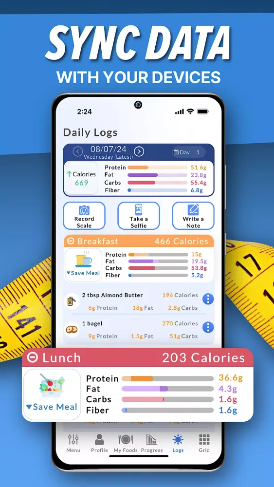 Stupid Simple Macro Tracker স্ক্রিনশট