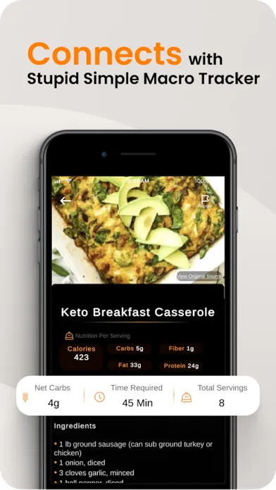 Stupid Simple Macro Recipes應用截圖