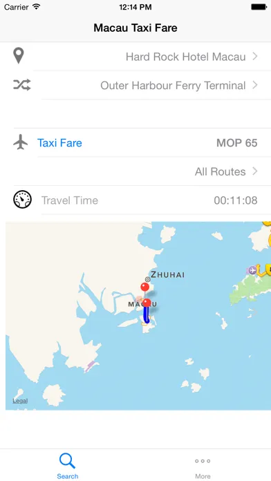 Macau Taxi Fare應用截圖