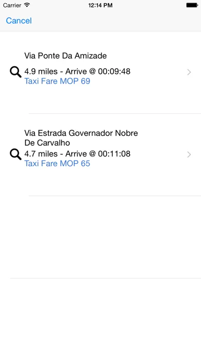 Macau Taxi Fare應用截圖