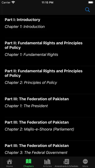 تصاویر Constitution of Pakistan 1973