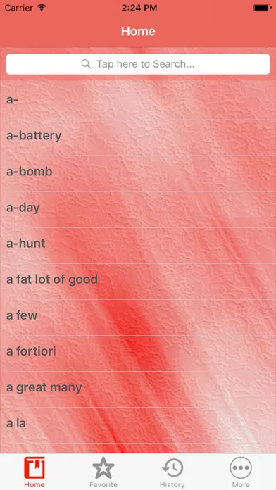 Ảnh chụp màn hình của English to Russian Offline Dictionary