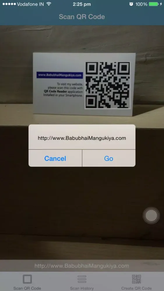 Captures d'écran de QR Code Scanner & Generator