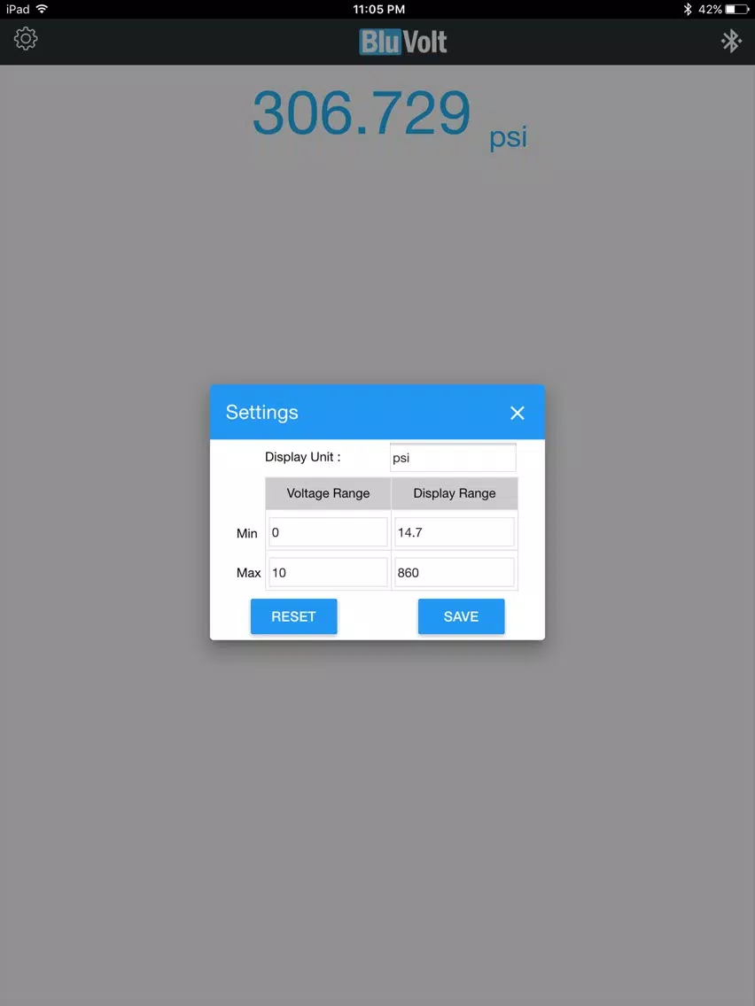 BluVolt iPad  سکرین شاٹس