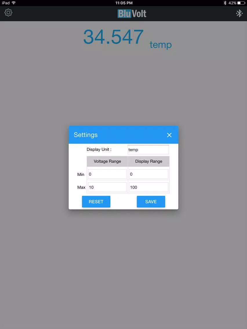 BluVolt iPad  سکرین شاٹس
