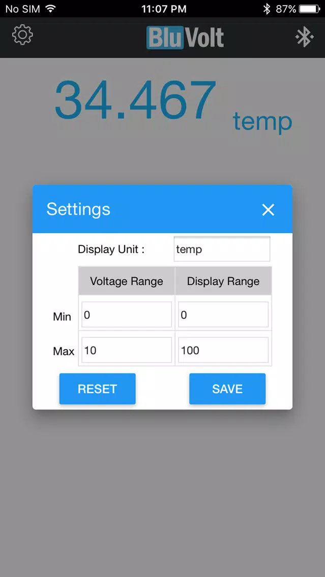 BluVolt سکرین شاٹس