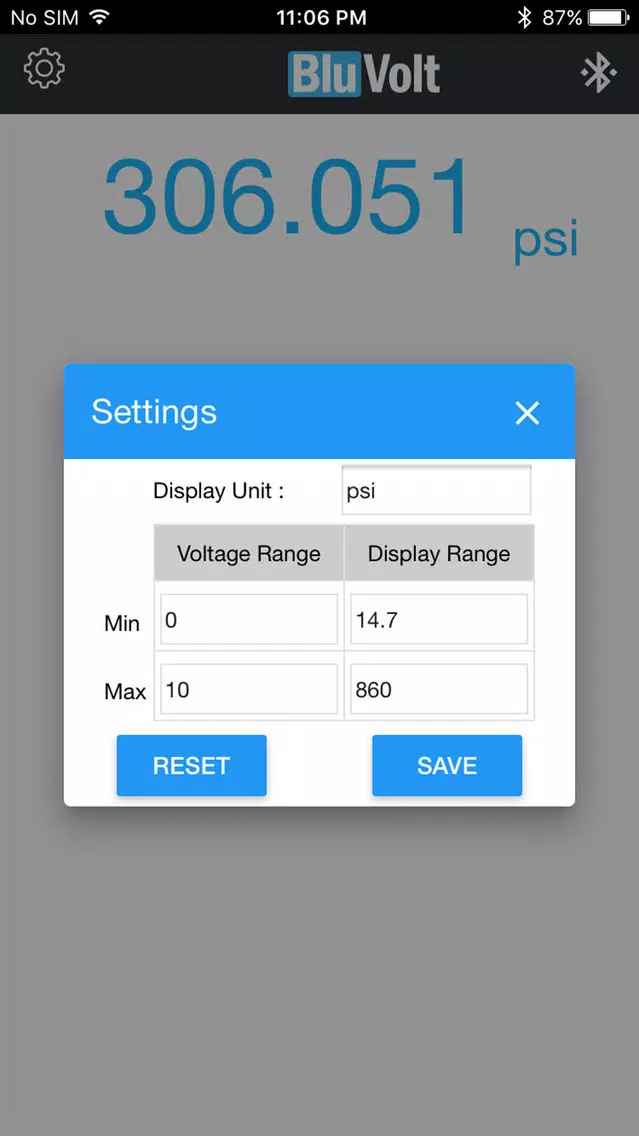 BluVolt سکرین شاٹس