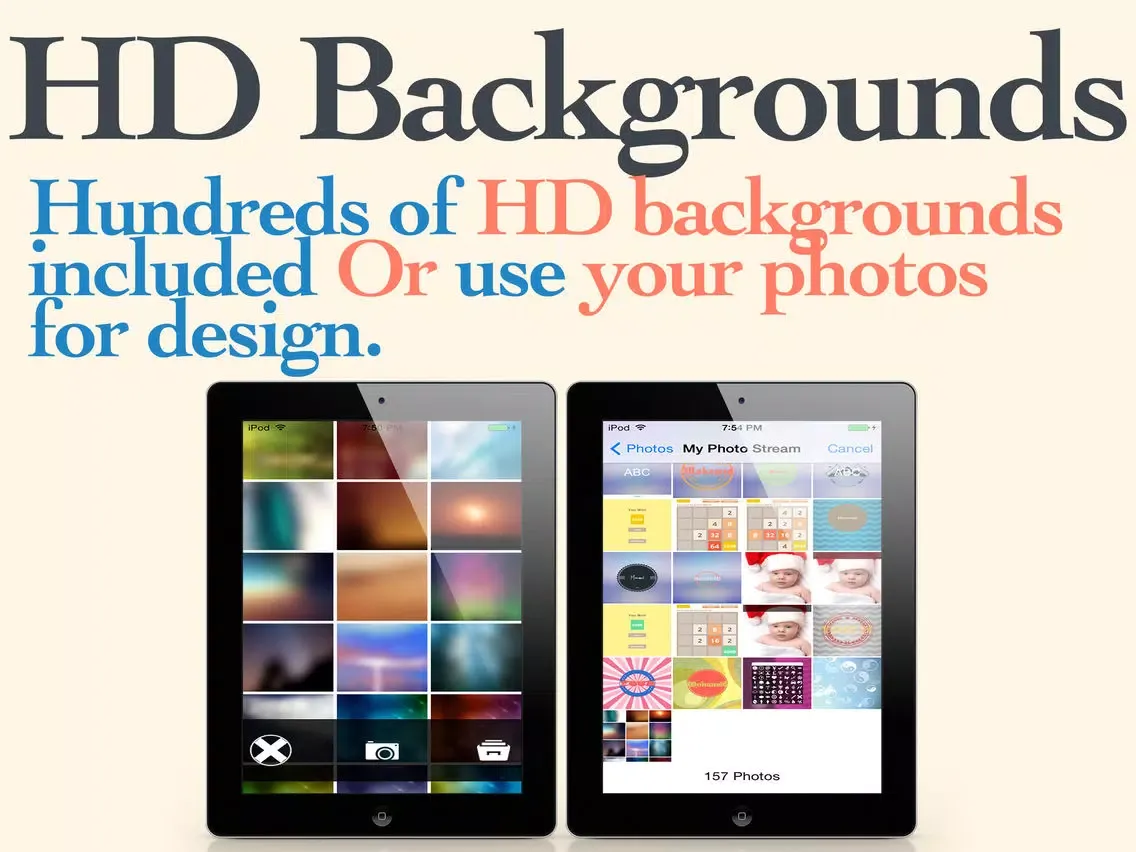 Captures d'écran de Blurred - Create your own custom blur wallpapers iPad 
