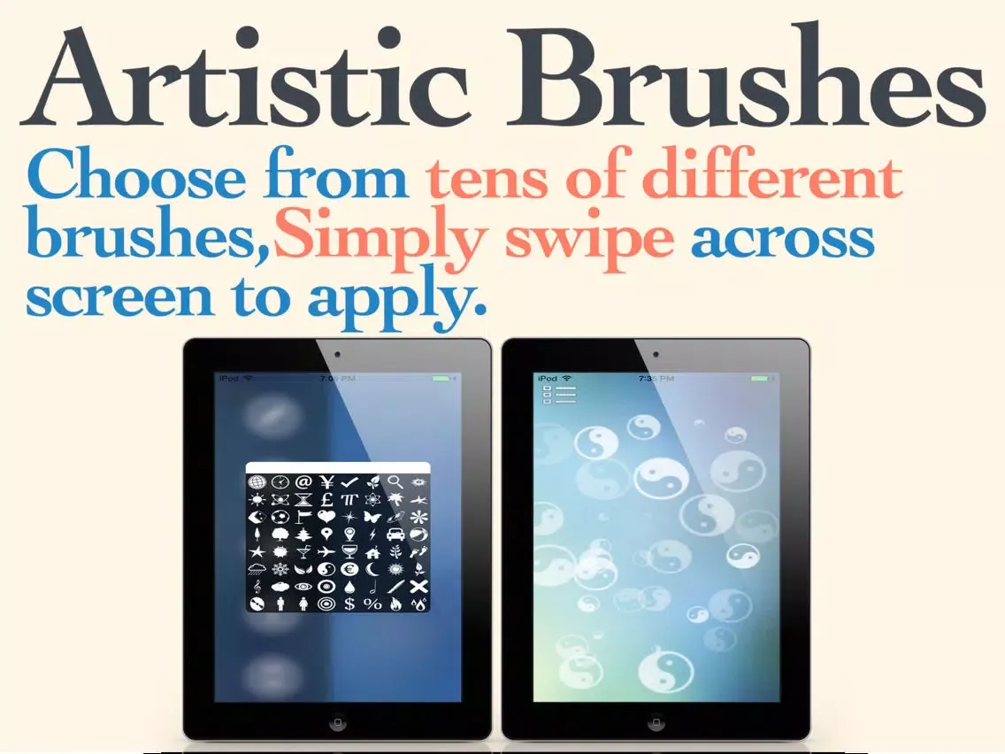 Captures d'écran de Blurred - Create your own custom blur wallpapers iPad 