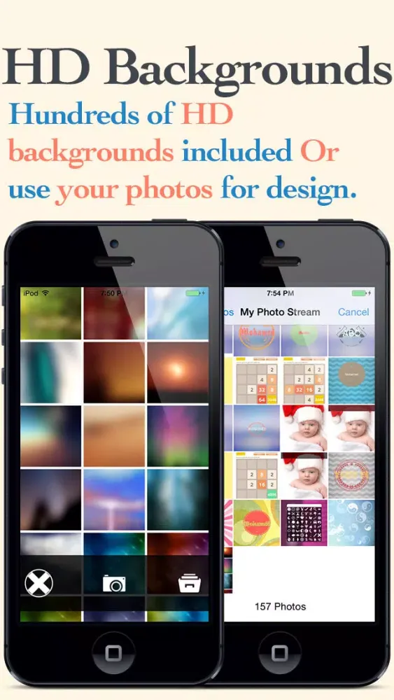 Captures d'écran de Blurred - Create your own custom blur wallpapers