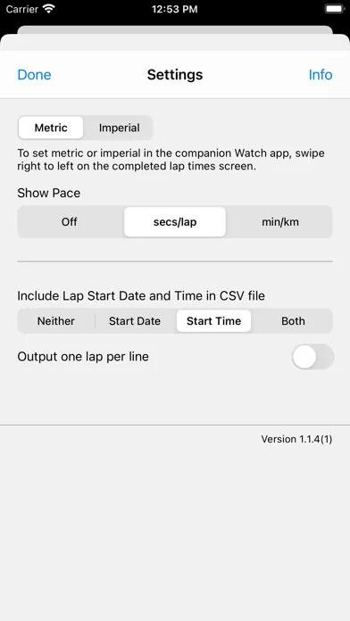 My LapTimer スクリーンショット