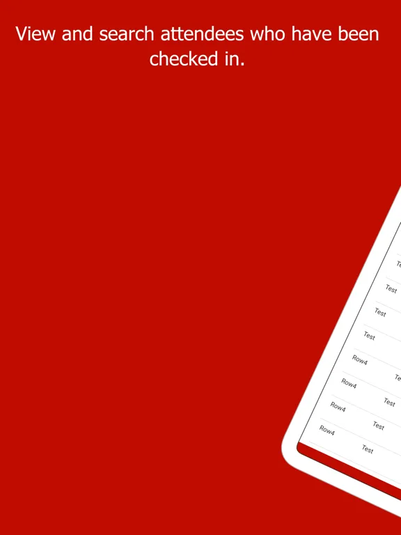 Tangkapan layar Event Ticket Scanner iPad 