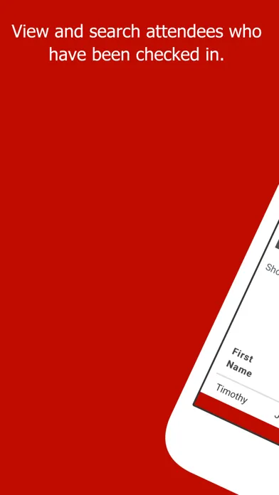 Tangkapan layar Event Ticket Scanner