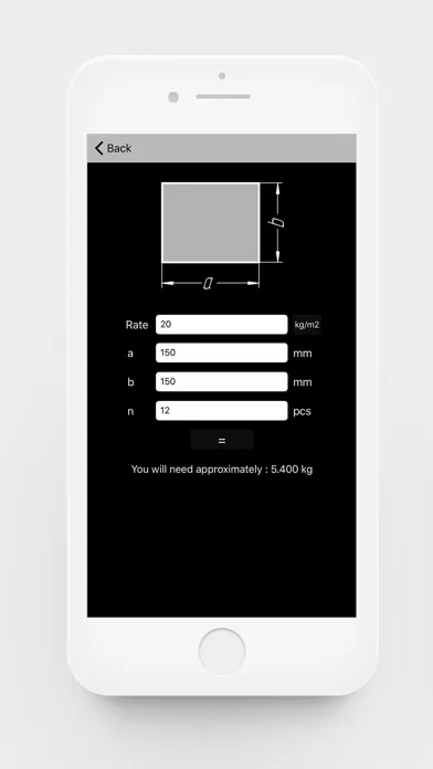Скриншоты Metal Steel Paint calculator