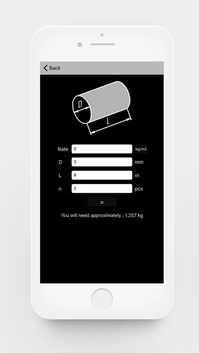 Скриншоты Metal Steel Paint calculator